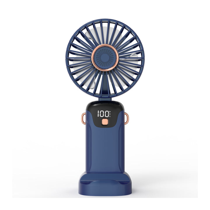 Women's Portable USB Fan with Digital Temperature Display Kalsten