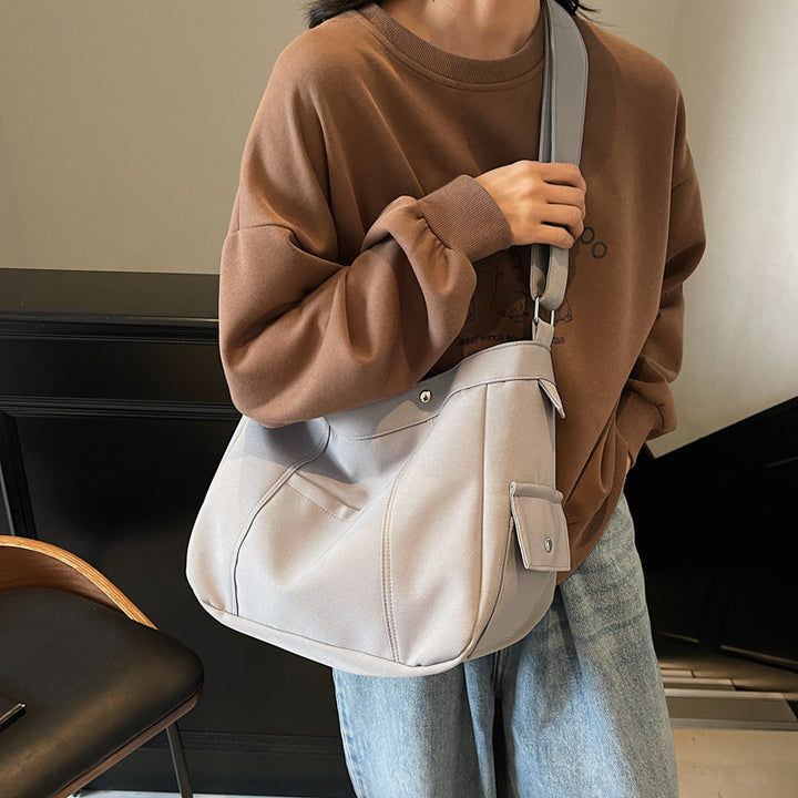 Stylish Leather Hobo Kalsten