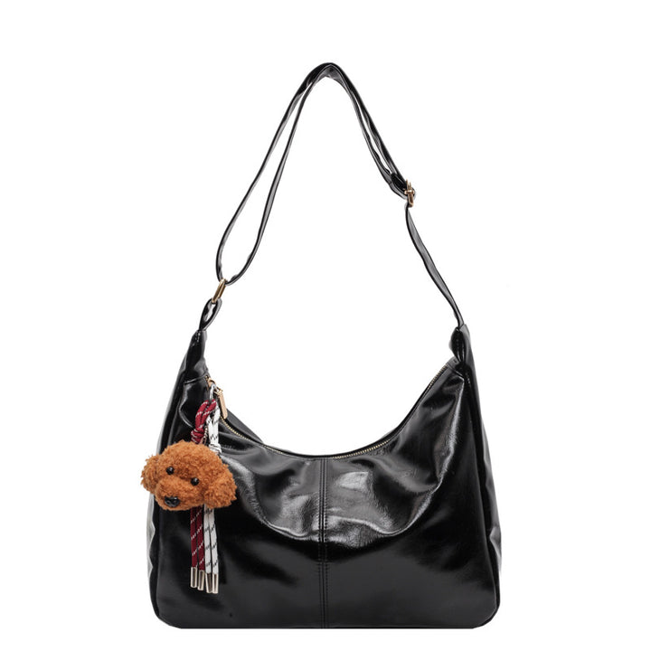 Shoulder bag with charming animal pendant Kalsten