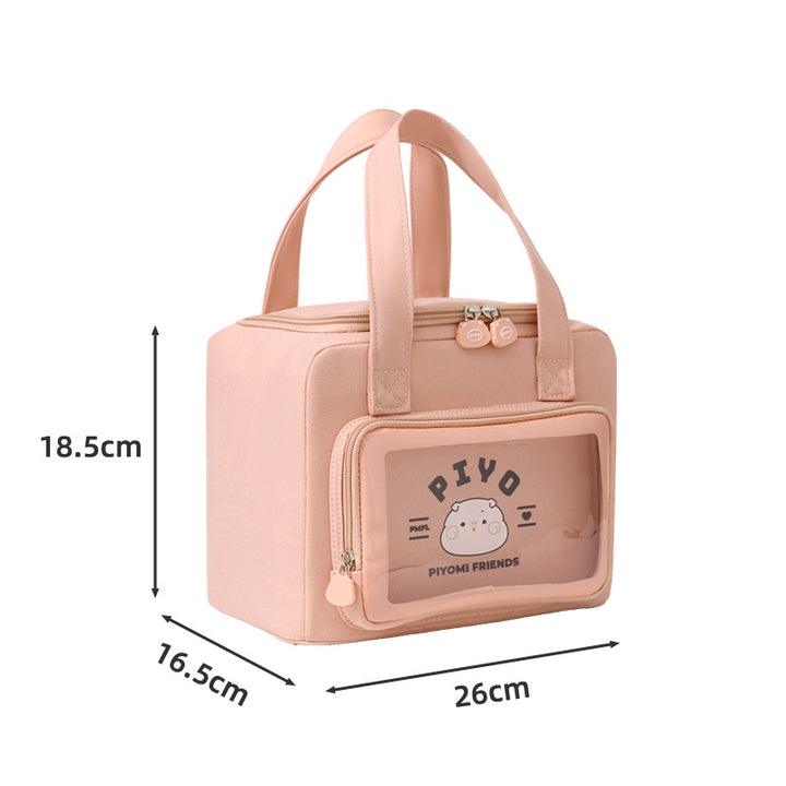Versatile Insulated Cosmetic and Food Storage Bag Kalsten
