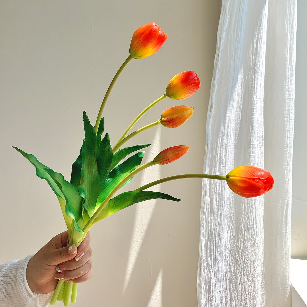Decorative Faux Tulip Bouquet