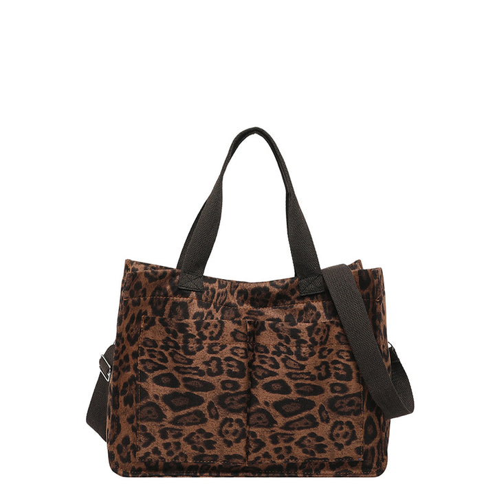 WoChic Leopard Print Utility Tote Bag Kalsten