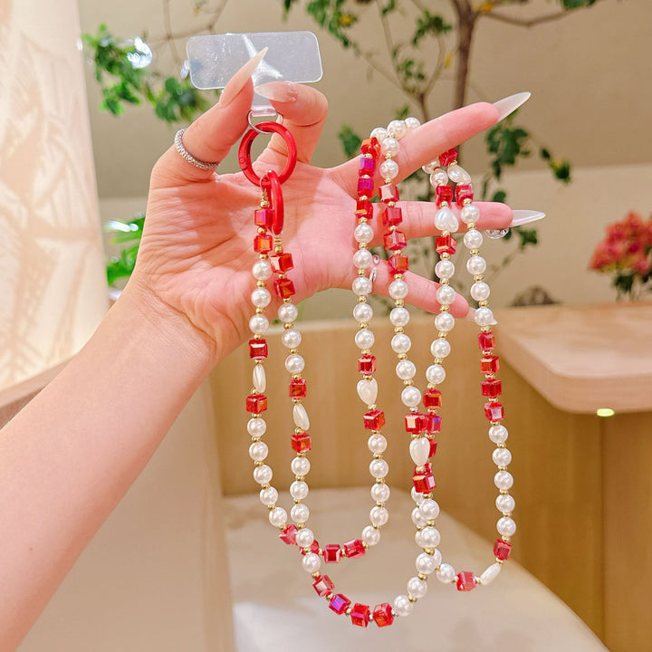 Pearl and Gemstone Eyewear Lanyard Kalsten