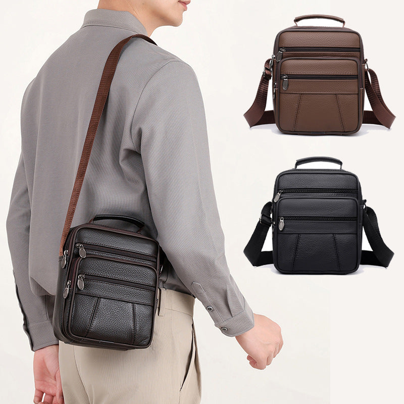 Multi-Functional Leather Crossbody Bag Kalsten