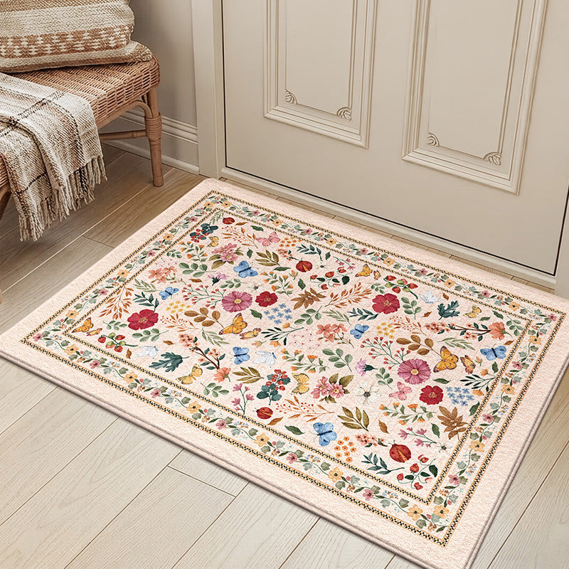 Elegant Floral Design Area Rug Kalsten