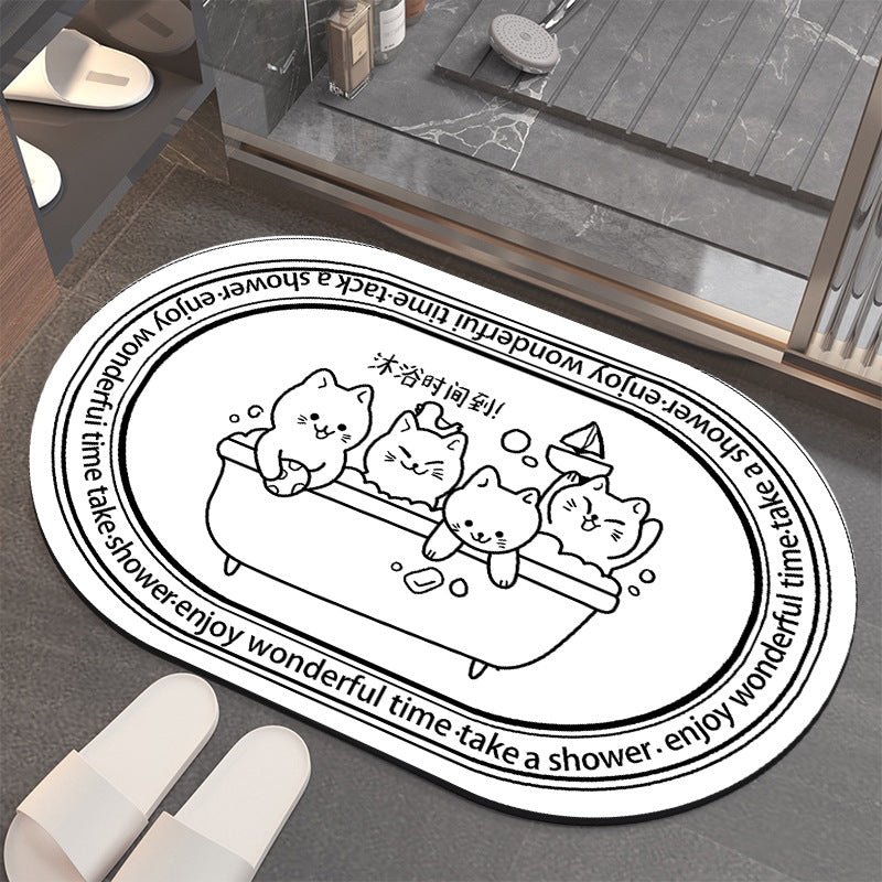 Bathroom Mat Kalsten