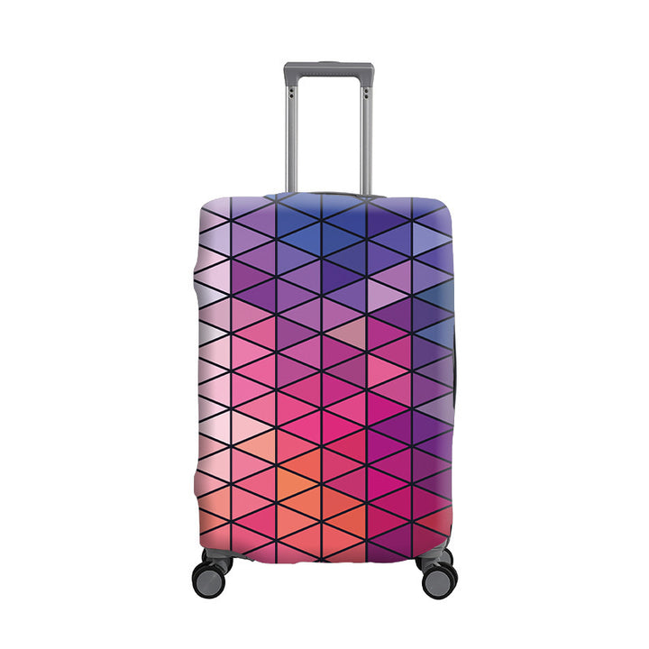Women's suitcase cover in robust camouflage pattern Kalsten