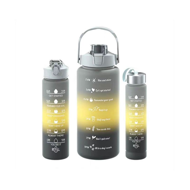 Unisex Motivating Water Bottle with Time Markings Kalsten