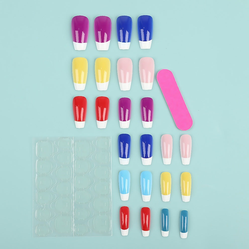Nail Art Set with Creative Color Variations Kalsten