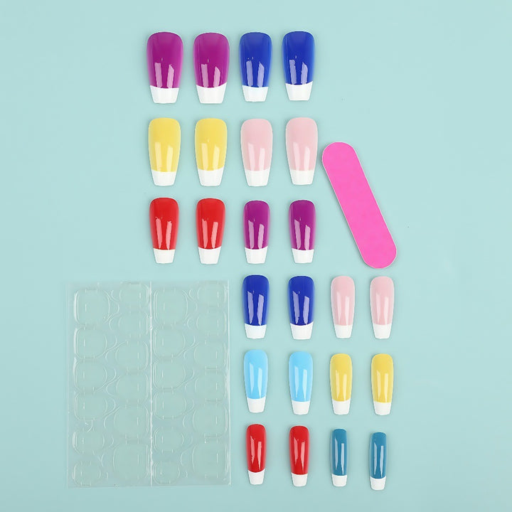 Nail Art Set with Creative Color Variations Kalsten