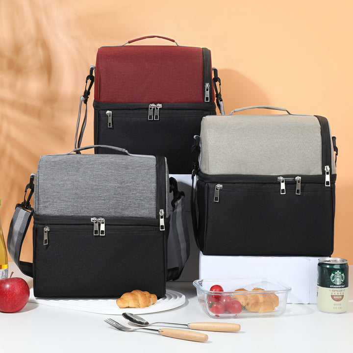 Insulated cooler bag with practical compartments Kalsten