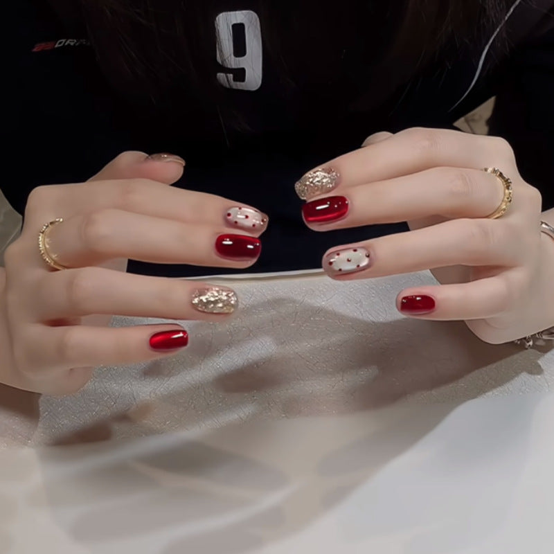 Artistic Decorative Press-On Nails Kalsten