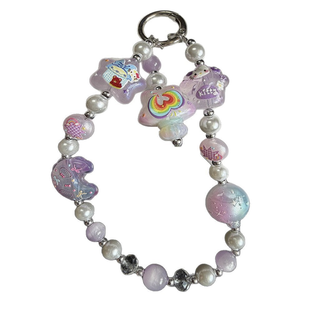 Cute Beaded Charm Keychain Kalsten