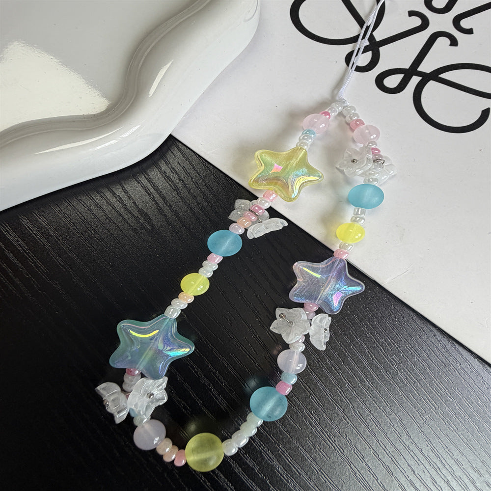 Decorative Star Beaded Eyewear Lanyard Kalsten