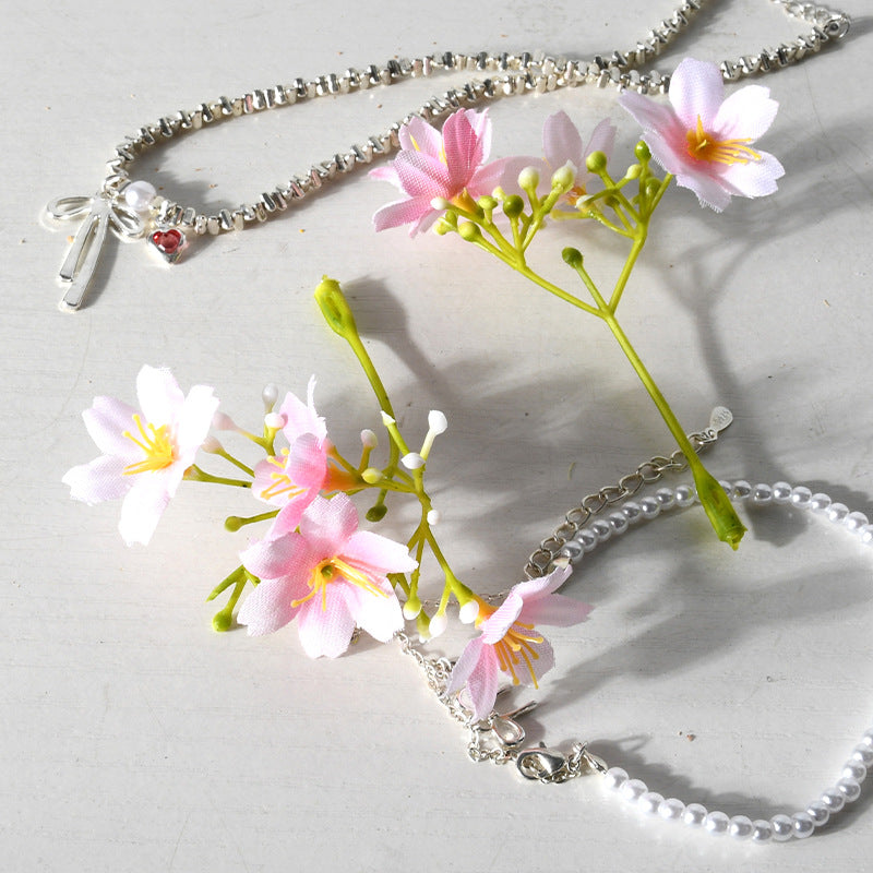 Floral Hair Accessory Brooch