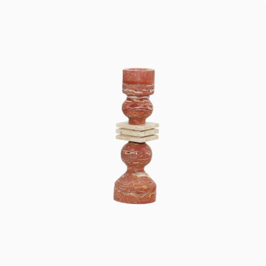 Decorative Stacked Candle Holder