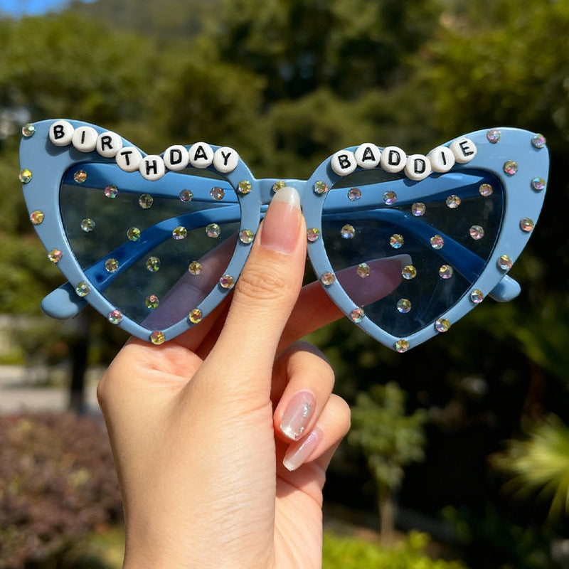 Heart-Shaped Statement Sunglasses Kalsten