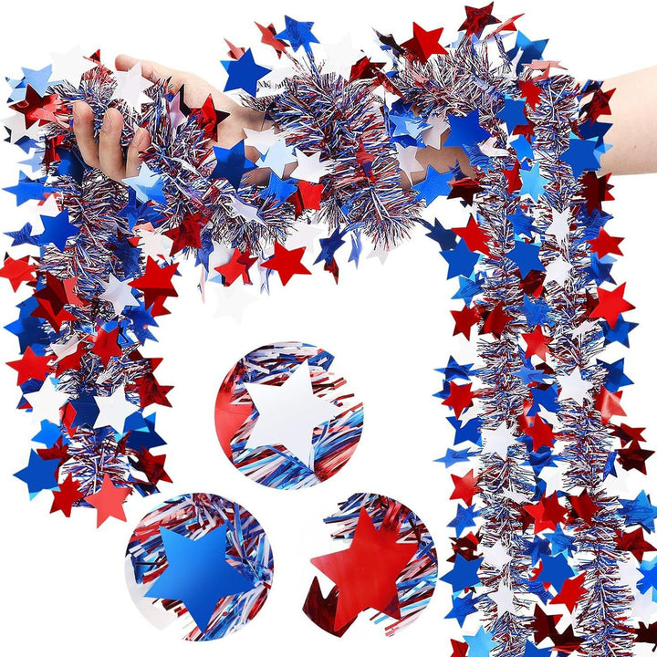 Festive Star Garland Decoration Kalsten
