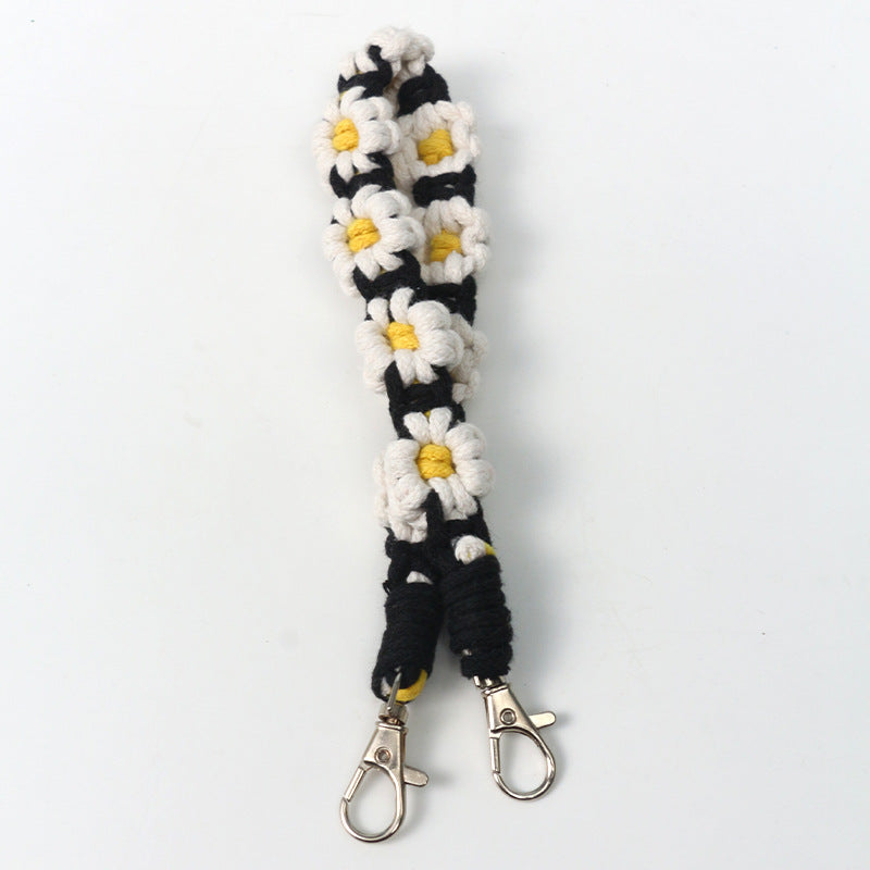 Floral Patterned Keychain