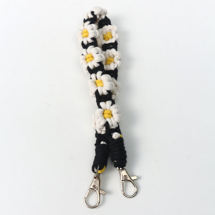 Floral Patterned Keychain