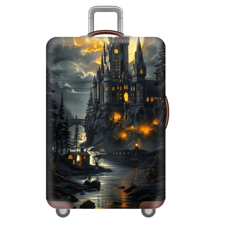 Unisex Hard Shell Suitcase with Inspiring Cityscape Kalsten