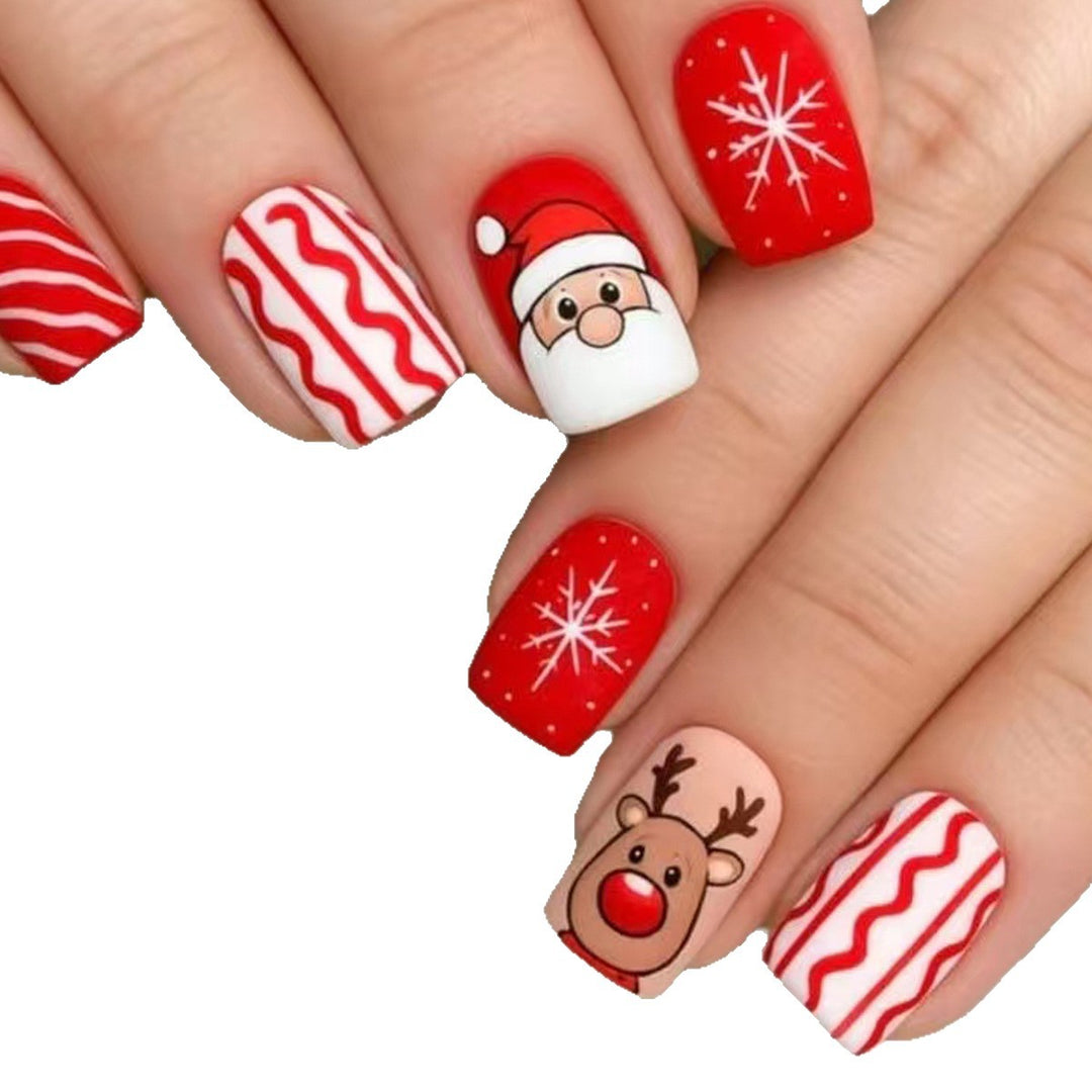 Creative Christmas Art Nails with Festive Designs Kalsten