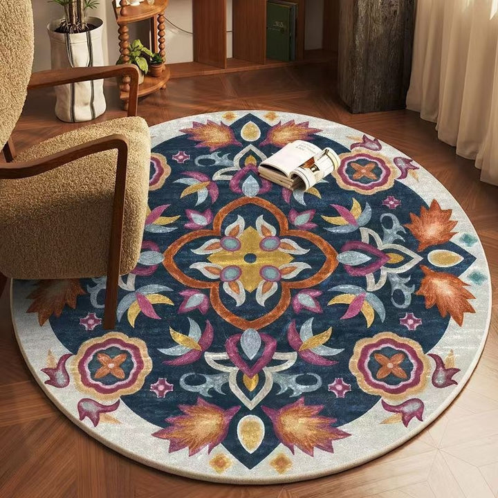 Decorative Circular Area Rug