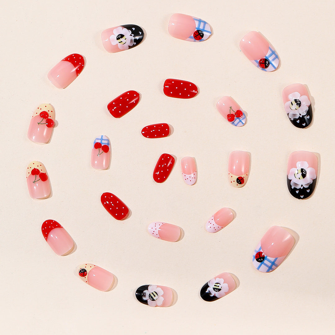 Decorative 3D Fruit and Insect Nail Art Set Kalsten