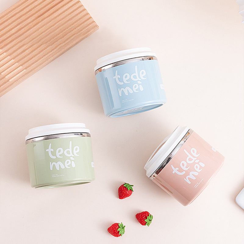 Multi-Compartment Insulated Food Storage Container