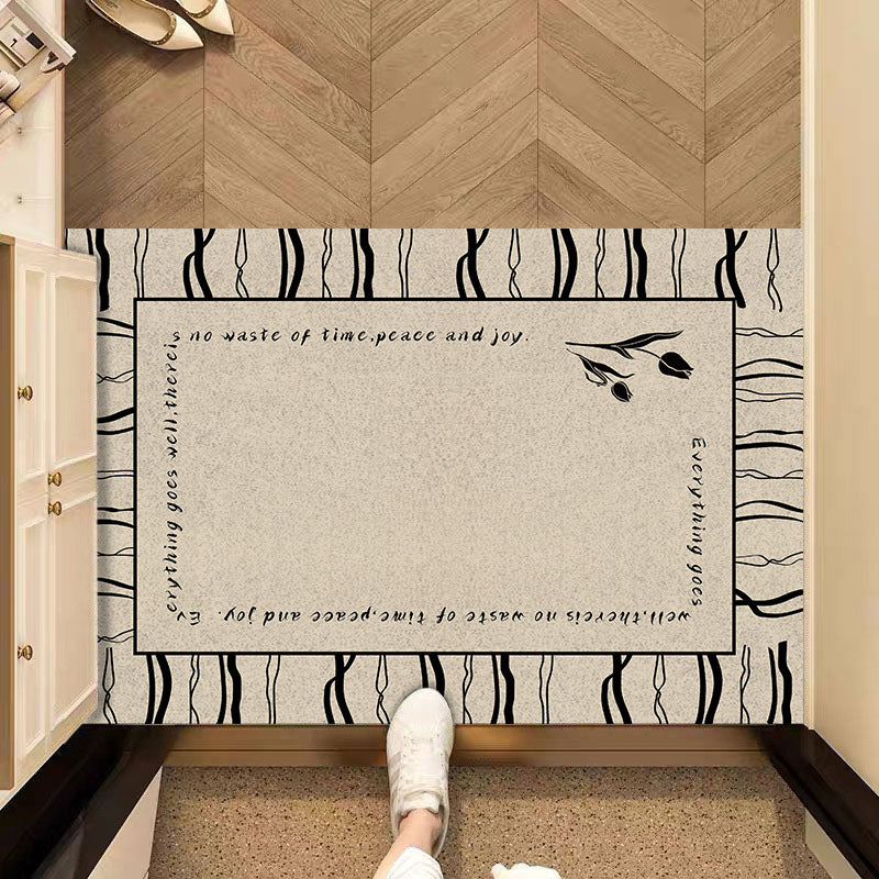Inspirational Quote Entryway Mat