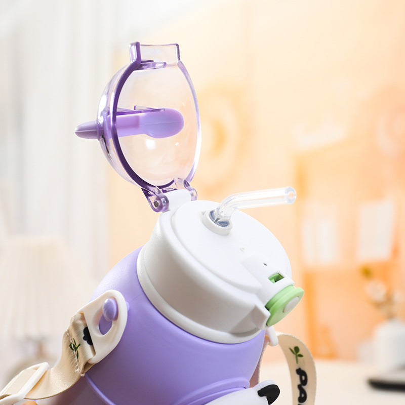 Ladies' drinking bottle with practical carrying strap and cute design Kalsten