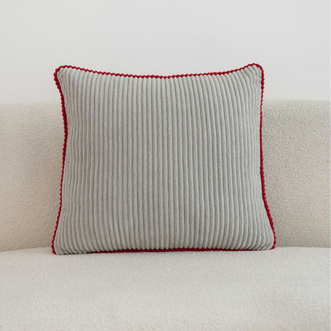 Textured Corduroy Decorative Pillow