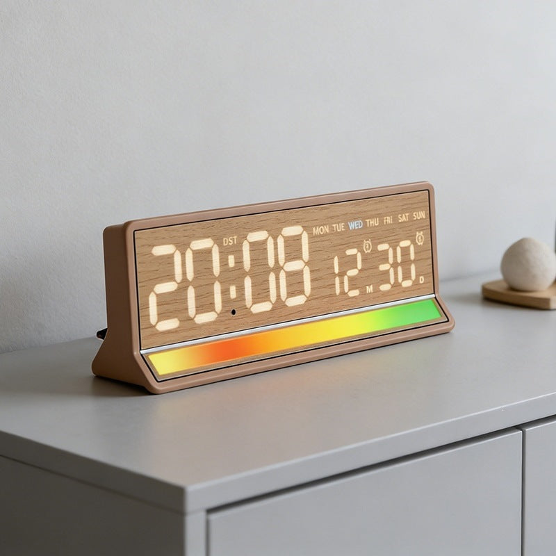 Digital alarm clock with clear LED display and date display Kalsten