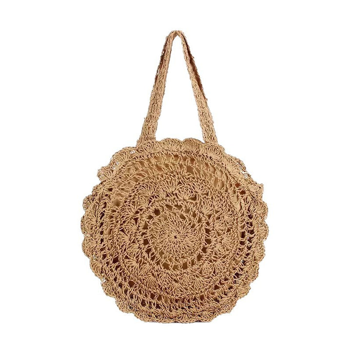 Round crocheted tote bag Kalsten