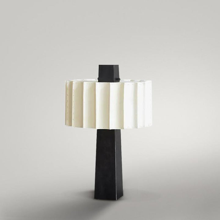 Contemporary Table Lamp with Modern Geometric Texture
