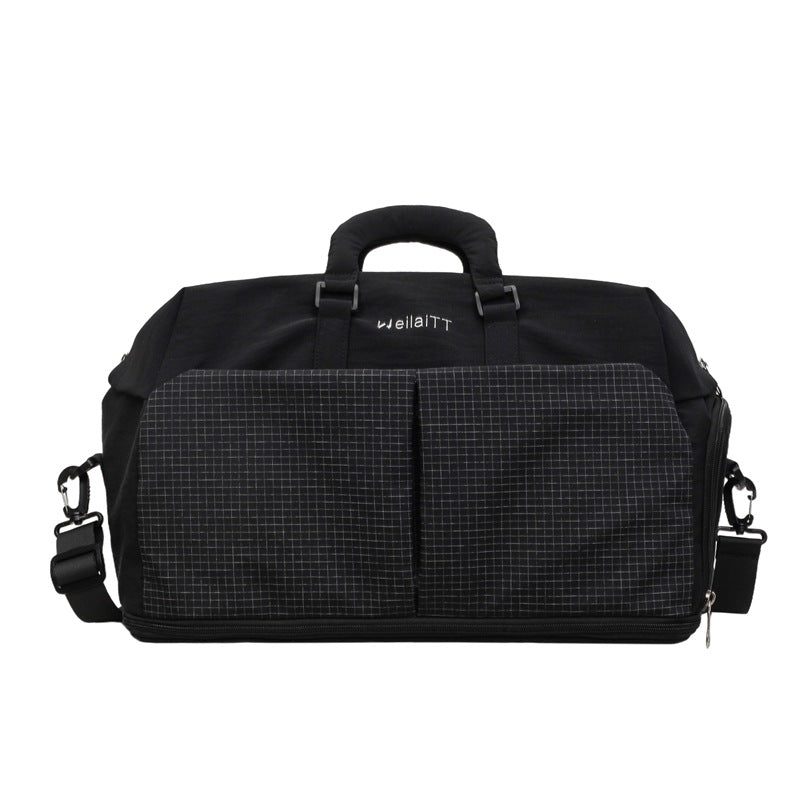 Multi-Compartment Travel Duffel Bag