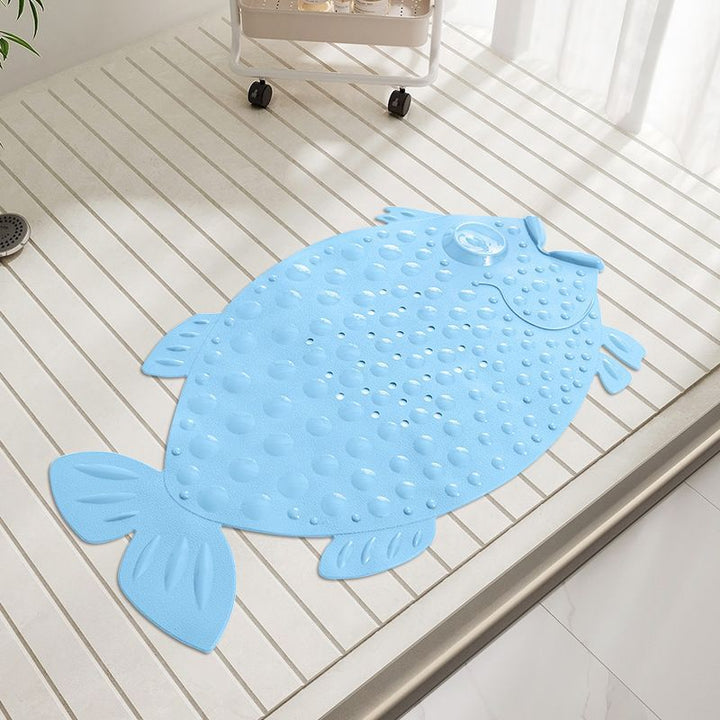Cute Fish-Shaped Bath Mat Kalsten
