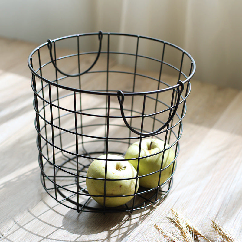 Stylish Metal Storage Basket Kalsten