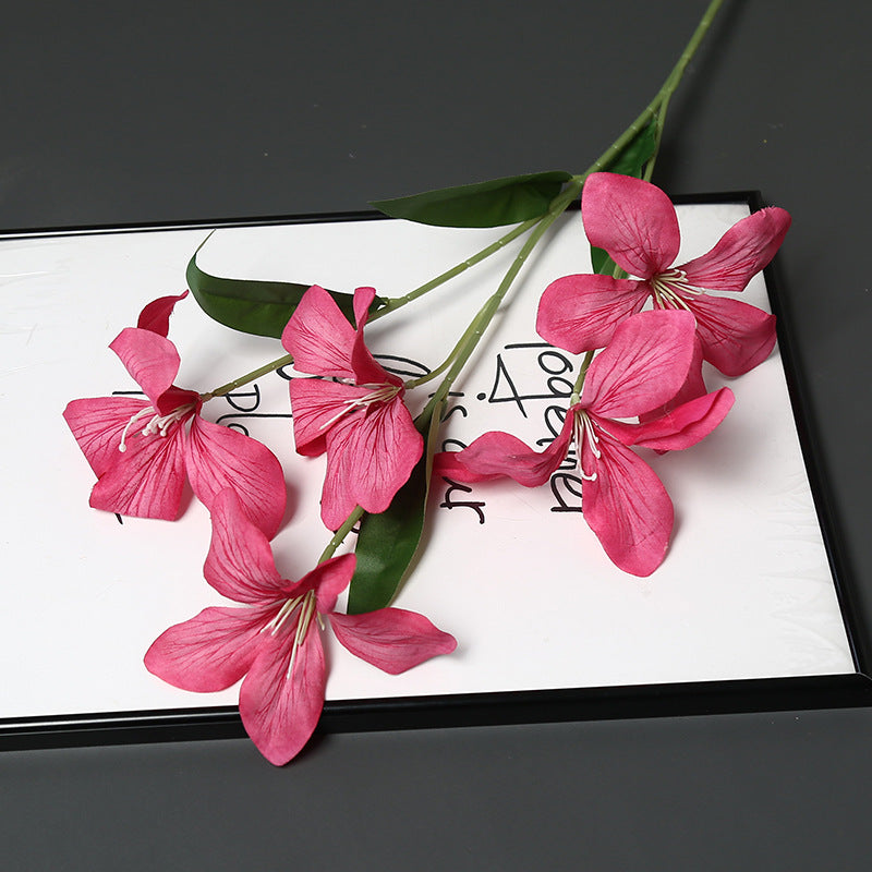 Decorative Fabric Carnation Stem for Home Display