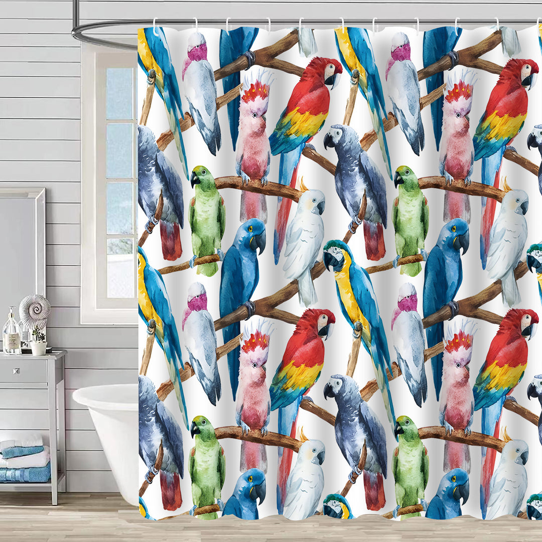 Nature-Inspired Shower Curtain Kalsten