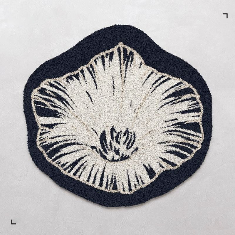 Floral Shaped Area Rug  1789754099