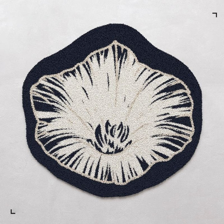 Floral Shaped Area Rug  1789754099
