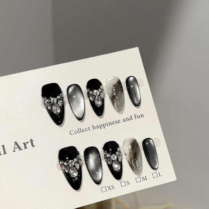 Artistic Glamorous Press-On Nail Set