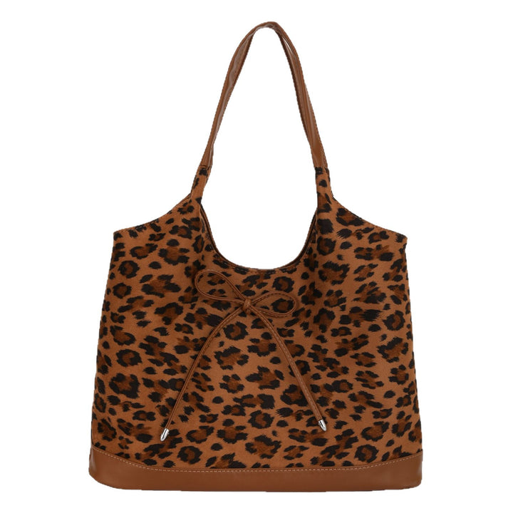 Leopard Print Casual Tote Bag Kalsten