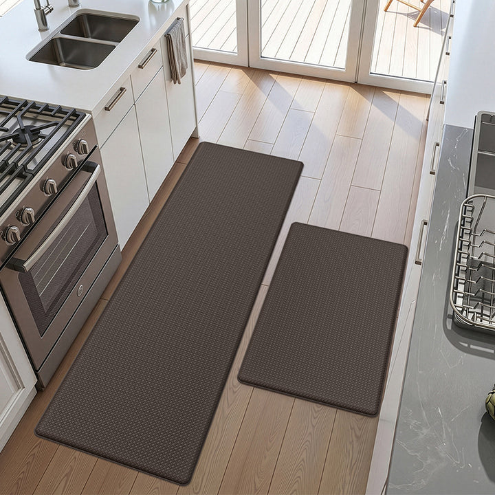 Anti-Fatigue Cushioned Kitchen Mat Set Kalsten