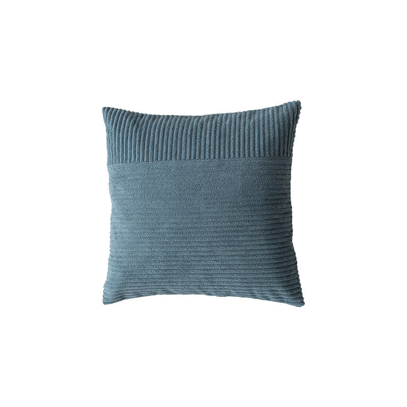 Ribbed Texture Decorative Pillow