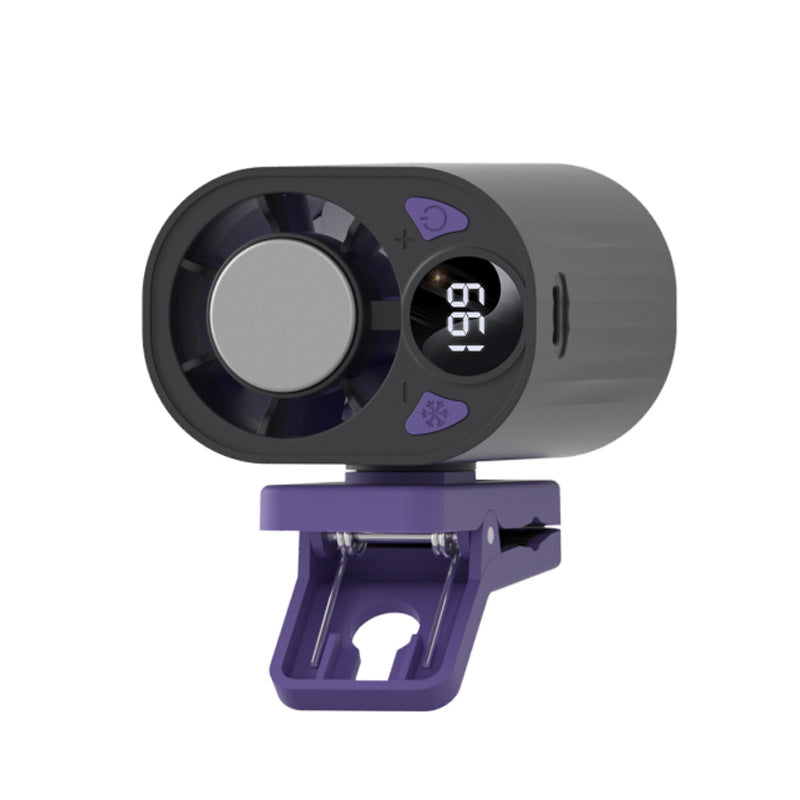 Clip-On Portable Digital Cooling Fan Kalsten