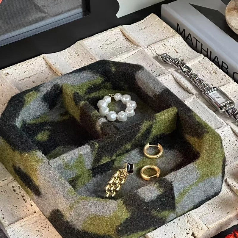 Decorative Hexagonal Storage Plate