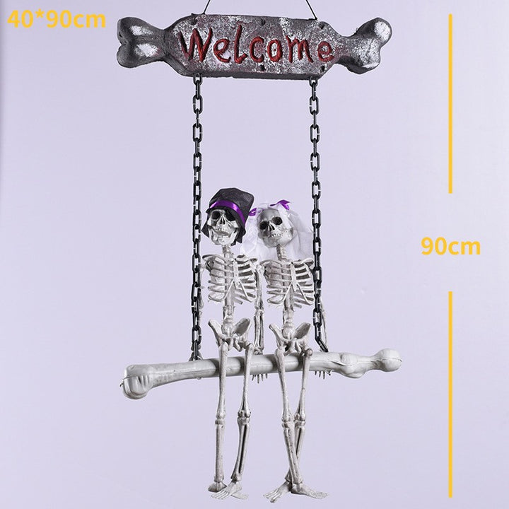 Decorative Hanging Skeleton Couple Kalsten