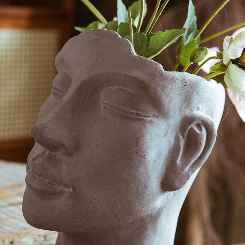 Decorative Sculpture Head Kalsten
